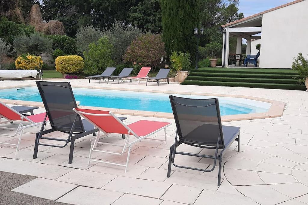 Villa L'Estel En Campagne Avec Piscine Privee Proche Arles Et Avignon Tarascon Exteriér fotografie